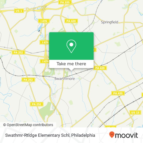 Mapa de Swathmr-Rtldge Elementary Schl