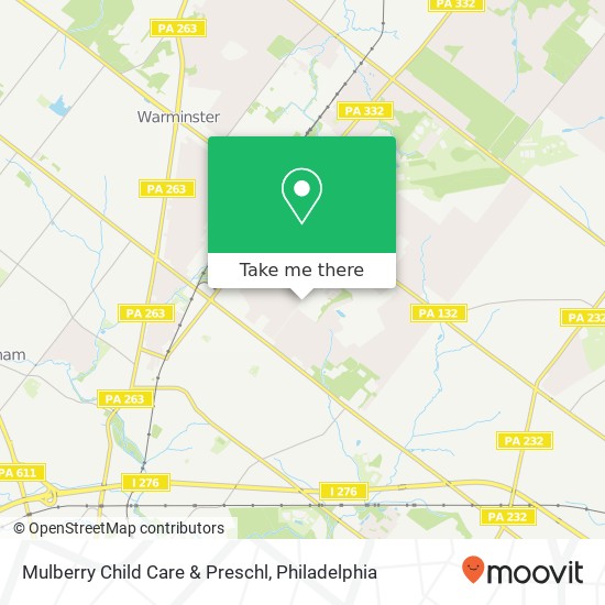 Mapa de Mulberry Child Care & Preschl