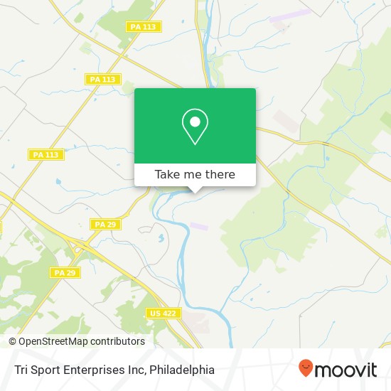 Mapa de Tri Sport Enterprises Inc