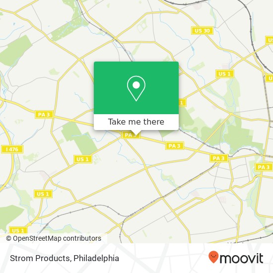 Strom Products map