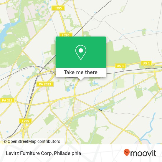 Levitz Furniture Corp map