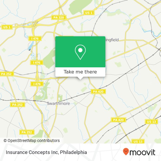 Insurance Concepts Inc map