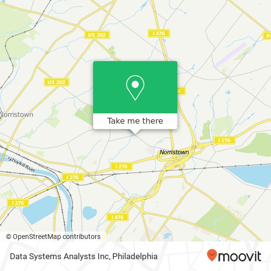 Data Systems Analysts Inc map