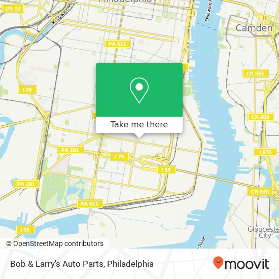 Bob & Larry's Auto Parts map