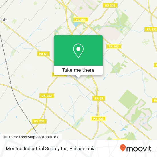 Montco Industrial Supply Inc map