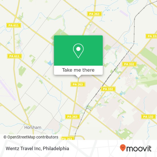 Mapa de Wentz Travel Inc