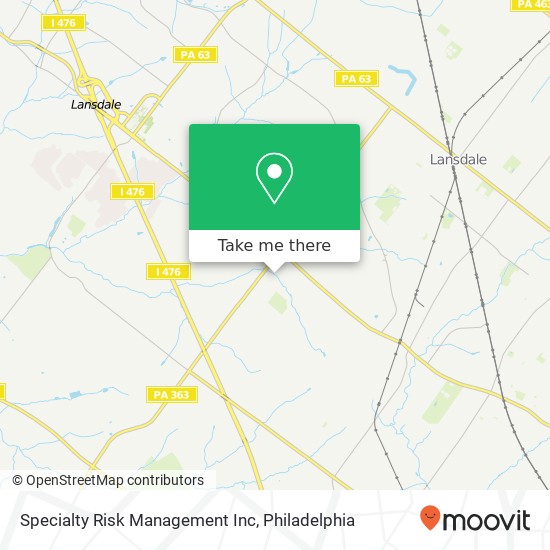 Mapa de Specialty Risk Management Inc