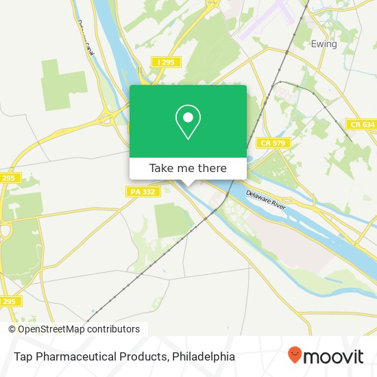 Tap Pharmaceutical Products map