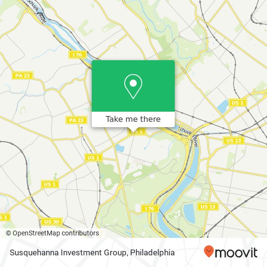 Susquehanna Investment Group map