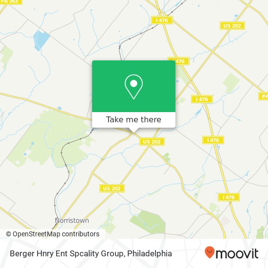Berger Hnry Ent Spcality Group map