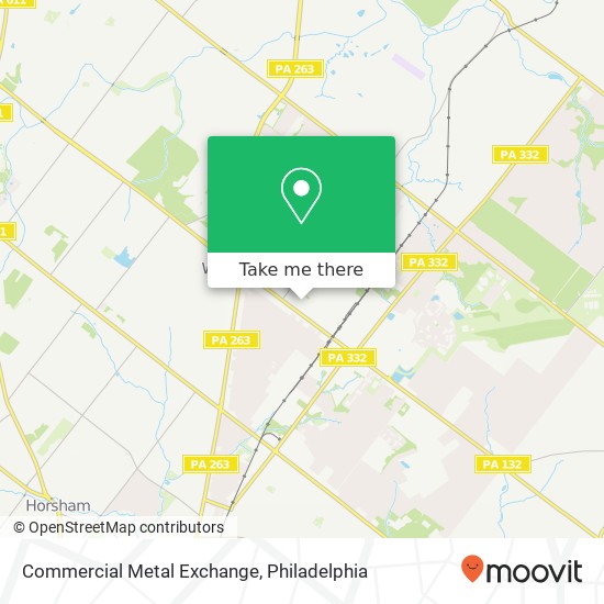 Commercial Metal Exchange map