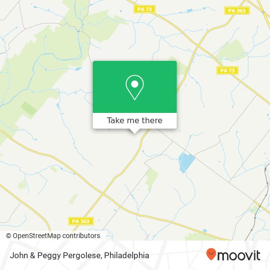 Mapa de John & Peggy Pergolese