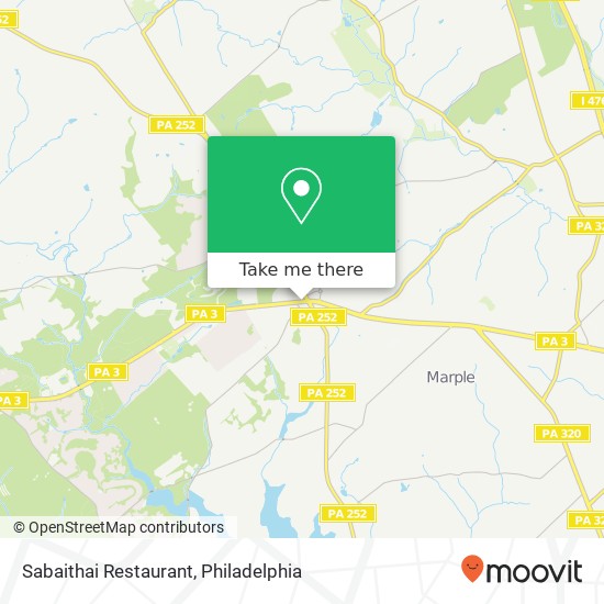 Sabaithai Restaurant map