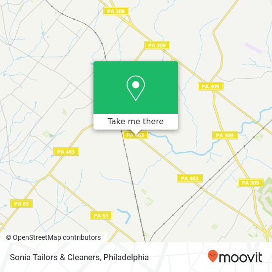 Mapa de Sonia Tailors & Cleaners