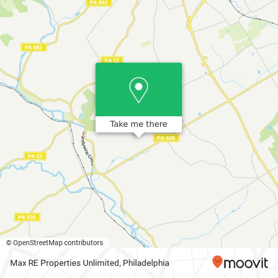 Mapa de Max RE Properties Unlimited