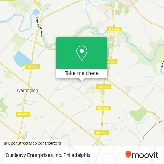 Dunleavy Enterprises Inc map