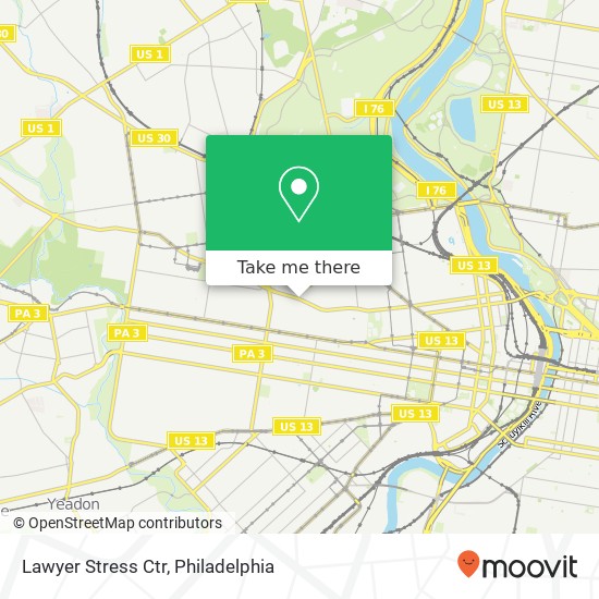 Lawyer Stress Ctr map