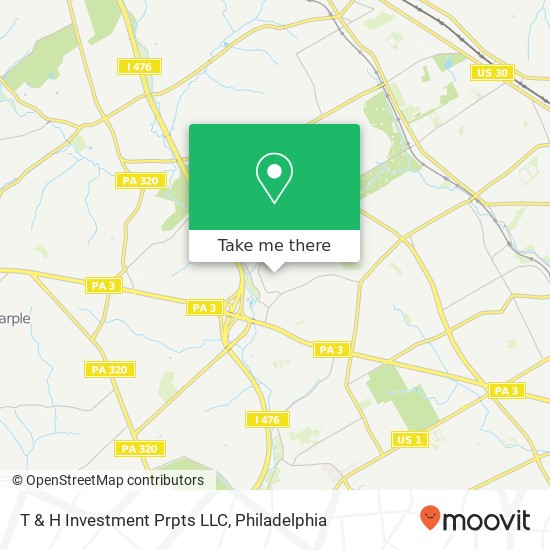 T & H Investment Prpts LLC map