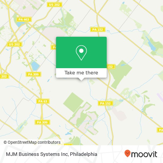 Mapa de MJM Business Systems Inc