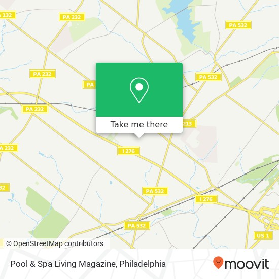 Pool & Spa Living Magazine map