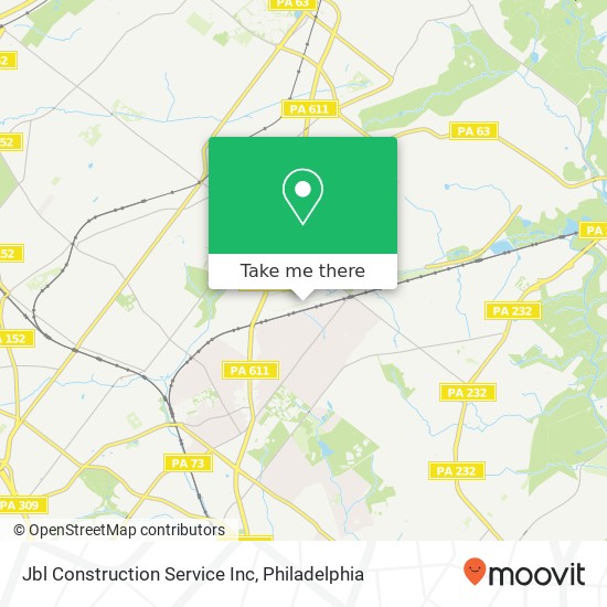 Jbl Construction Service Inc map