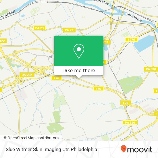 Slue Witmer Skin Imaging Ctr map