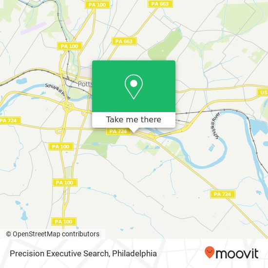Precision Executive Search map