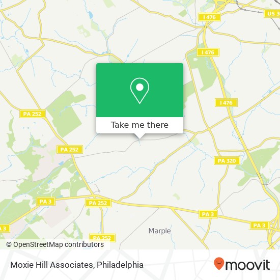 Mapa de Moxie Hill Associates