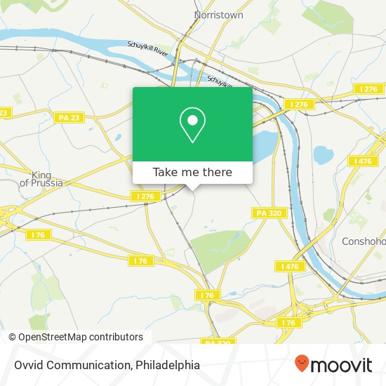 Mapa de Ovvid Communication