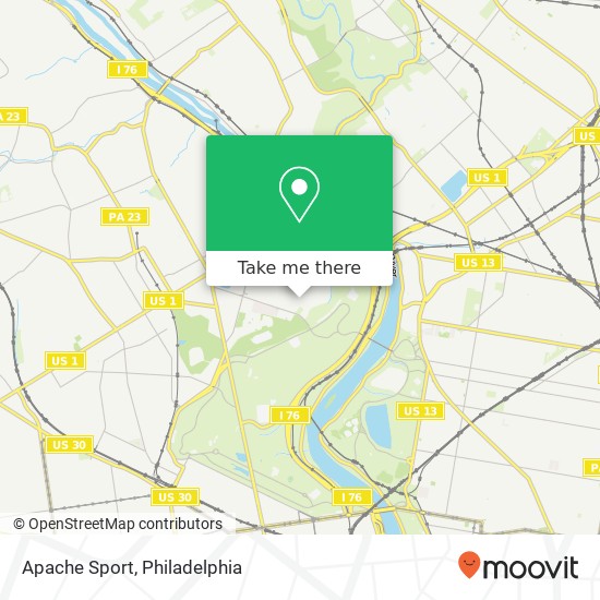Apache Sport map