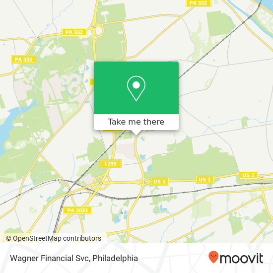 Wagner Financial Svc map