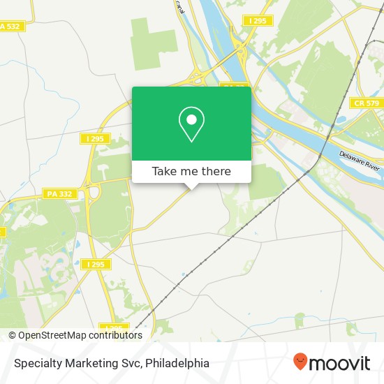 Specialty Marketing Svc map