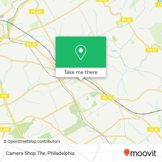 Mapa de Camera Shop The