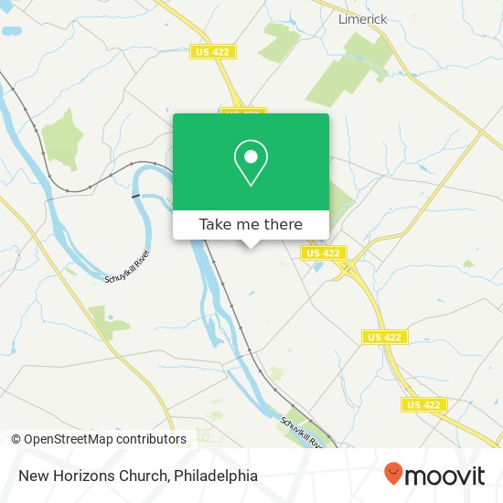Mapa de New Horizons Church