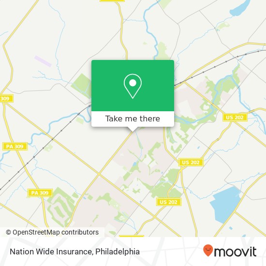 Nation Wide Insurance map