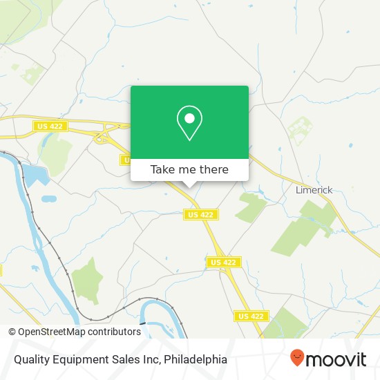 Quality Equipment Sales Inc map