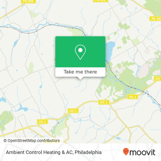 Mapa de Ambient Control Heating & AC