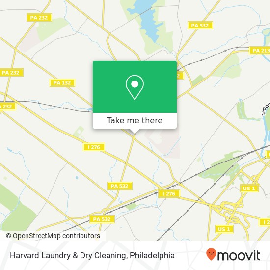 Mapa de Harvard Laundry & Dry Cleaning