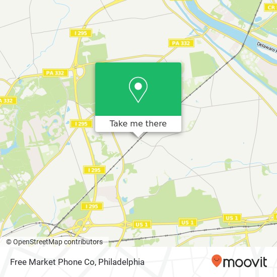 Free Market Phone Co map