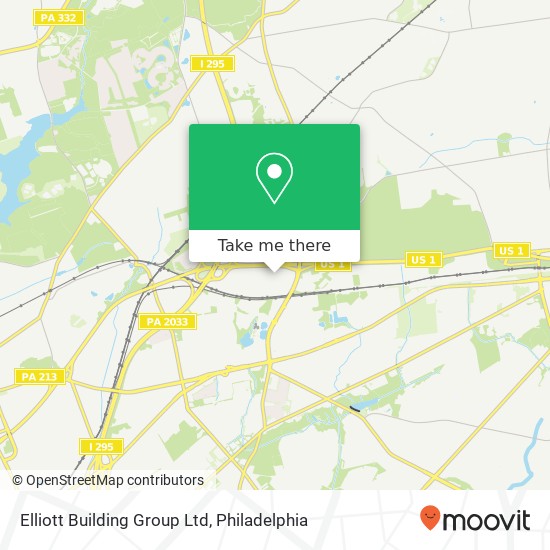 Elliott Building Group Ltd map