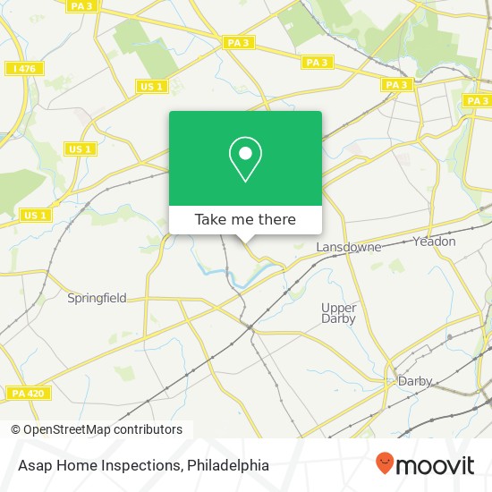 Asap Home Inspections map