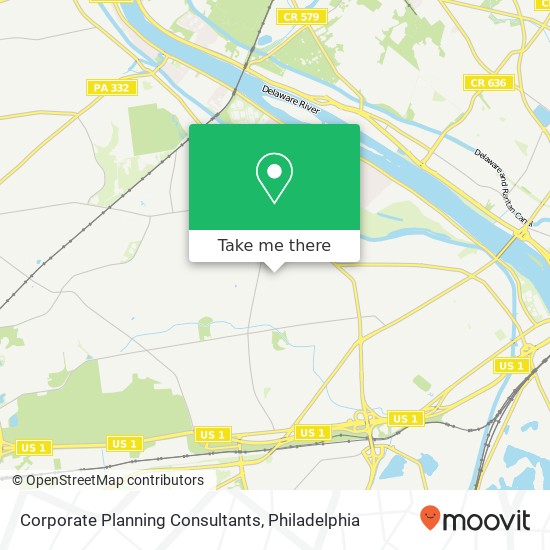 Corporate Planning Consultants map