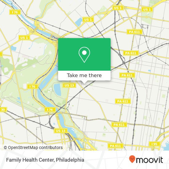 Family Health Center map