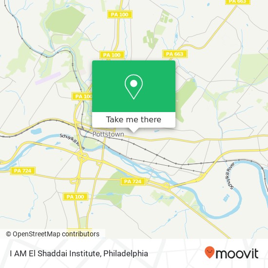 I AM El Shaddai Institute map