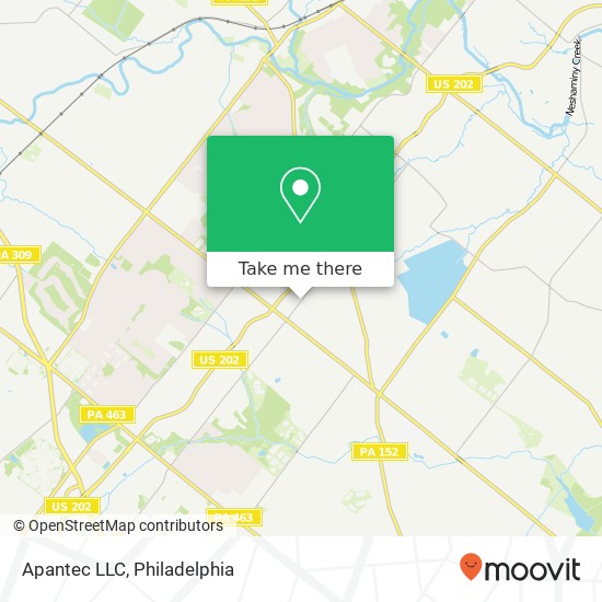 Mapa de Apantec LLC