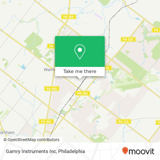 Gamry Instruments Inc map