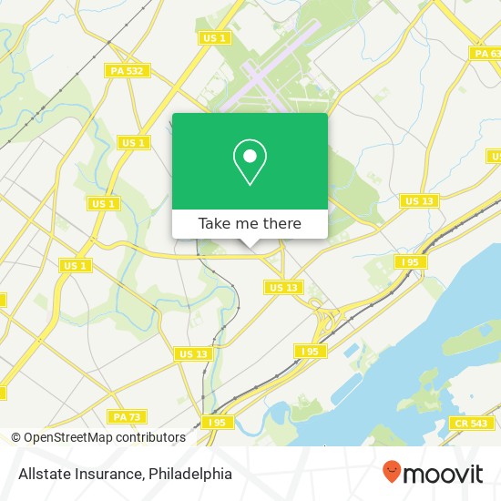 Mapa de Allstate Insurance