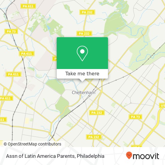 Assn of Latin America Parents map