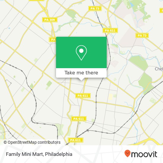 Mapa de Family Mini Mart
