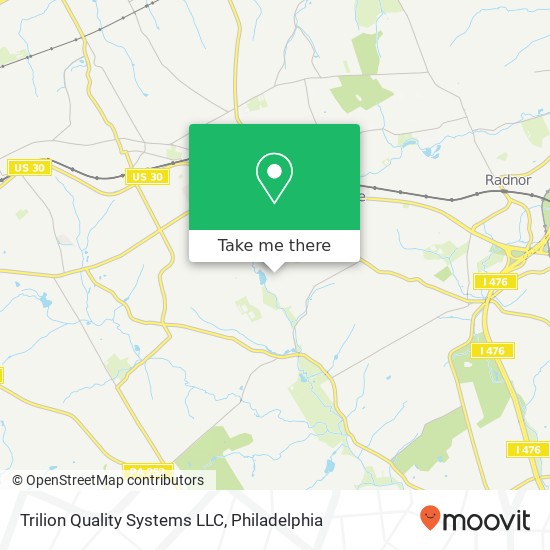 Mapa de Trilion Quality Systems LLC